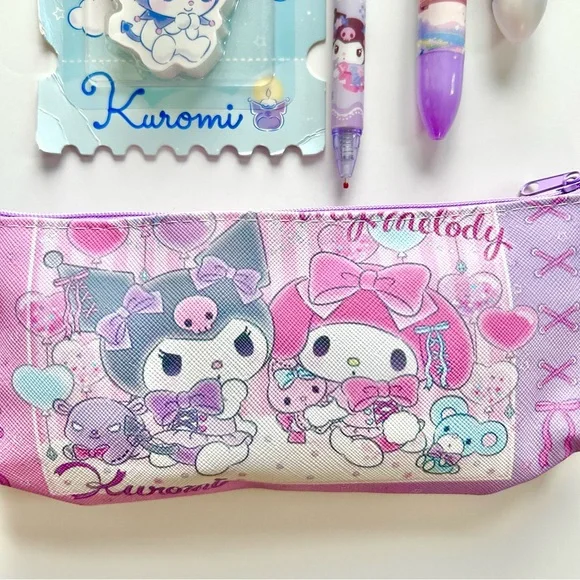 💜(KUR339) Kuromi Adorable 14-Piece Mega Mini Bundle! - Picture 6 of 12